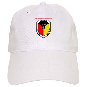 9CB - A01 - 01 - 9th Communication Battalion with Text - Cap